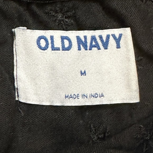 OLD NAVY Womens Size M Puff Sleeve Tiered Smocked Embroidered Milkmaid Boho - Picture 4 of 11